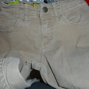 LEE EXTREME COMFORT: boy's jeans  sz 10S  ADJUSTABLE WAIST   khaki color